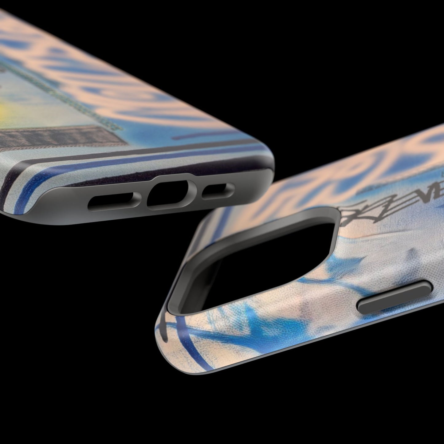 MagSafe "fashion forever" airbrush iPhone case