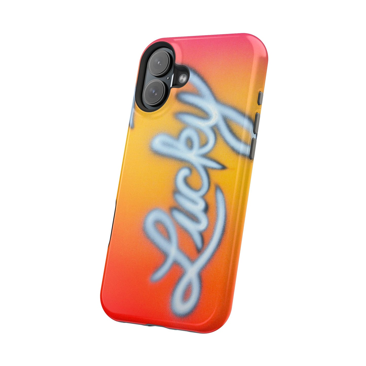 MagSafe "lucky" airbrush iPhone case