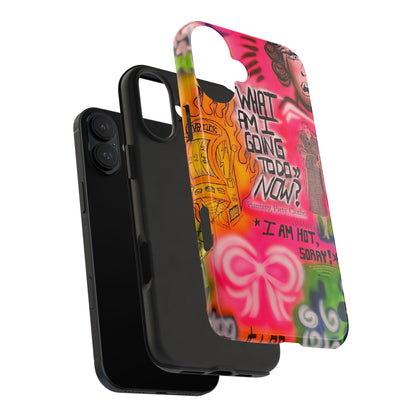 "out of luck" airbrush iPhone case