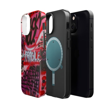 MagSafe "lucky you!" airbrush iPhone case