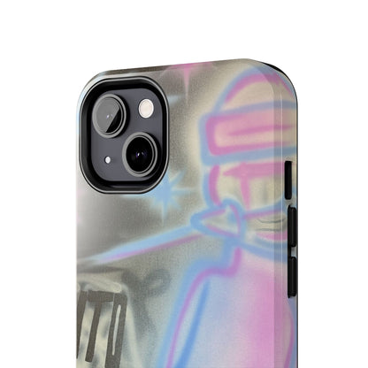"into the night" pt. 2 airbrush iPhone case