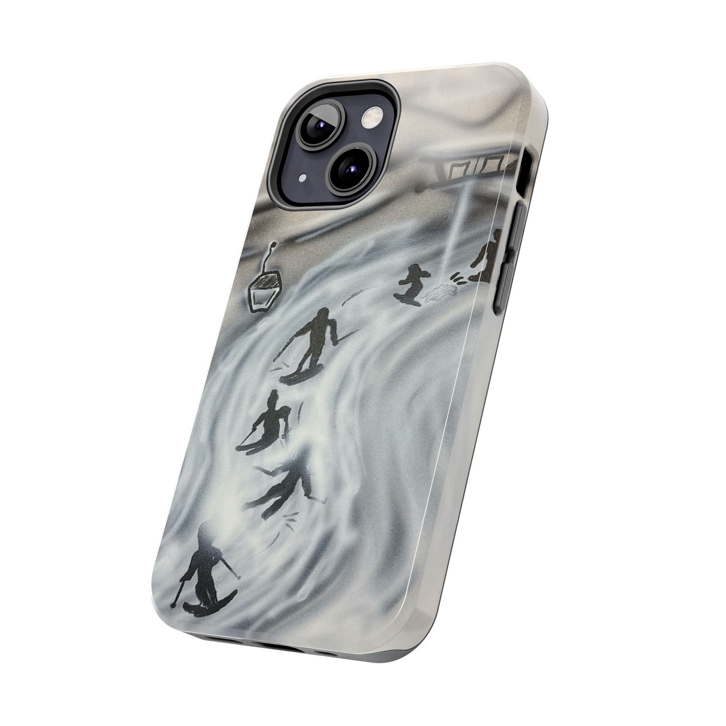 "arctic avalanche" airbrush iPhone case