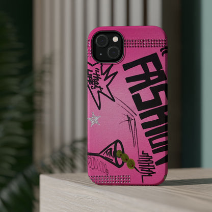 MagSafe "high fashion pt. 2" airbrush iPhone case