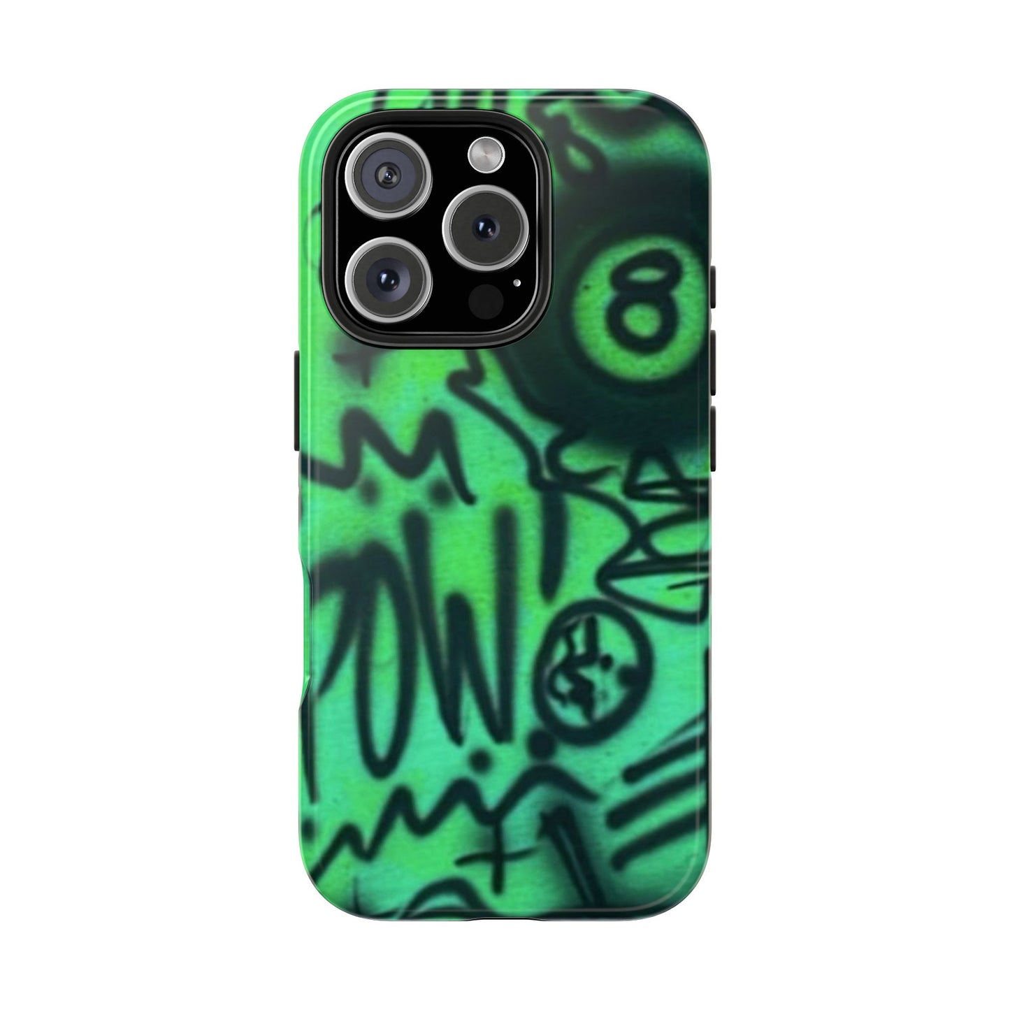 "POW! "airbrush iPhone case