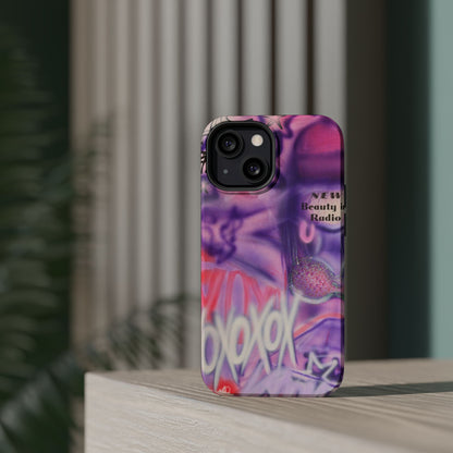 MagSafe "mic check" airbrush iPhone case