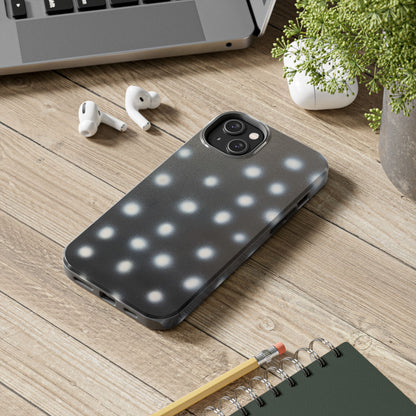 "coconut noir polka dot" airbrush iPhone case