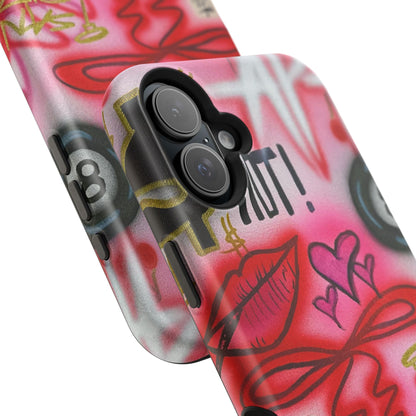 MagSafe "IT girl" airbrush iPhone case