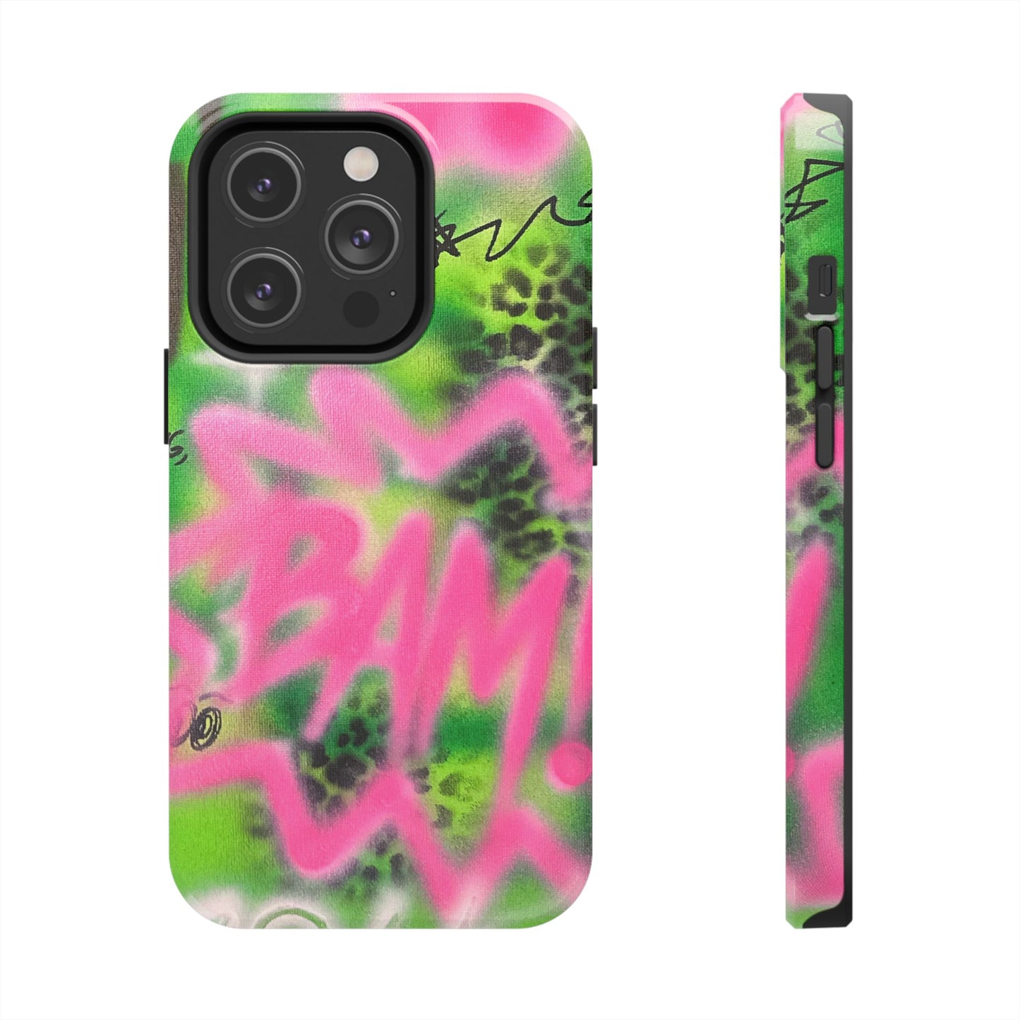 "BAM! pt. 2" airbrush iPhone case