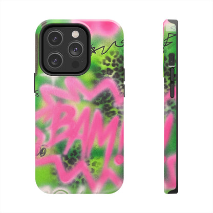 "BAM! pt. 2" airbrush iPhone case