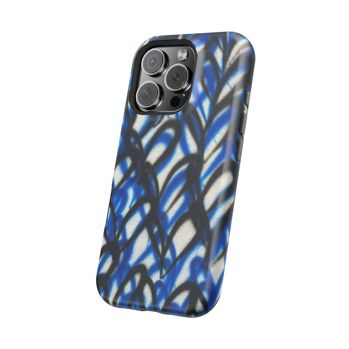 MagSafe "abstract hearts" airbrush iPhone case