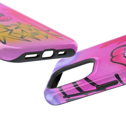 MagSafe "star drip" airbrush iPhone case