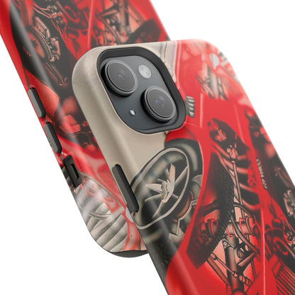MagSafe "Cobra Phantom" Airbrush iPhone Hülle