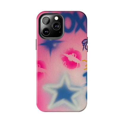 "star symbol" airbrush iPhone case
