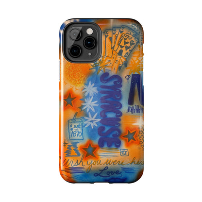 "syracuse" airbrush iPhone case
