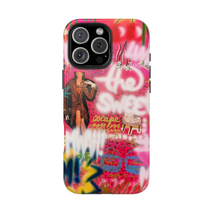 "sweet escape" airbrush iPhone case