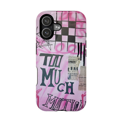 MagSafe "too much motion" airbrush iPhone case