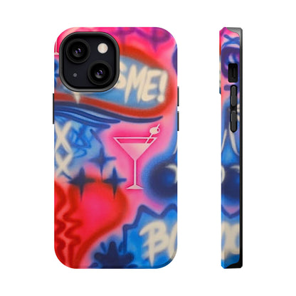 MagSafe "kiss me pt. 2" Airbrush iPhone Hülle