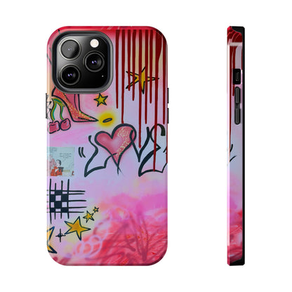 "cherry luvr" airbrush iPhone case