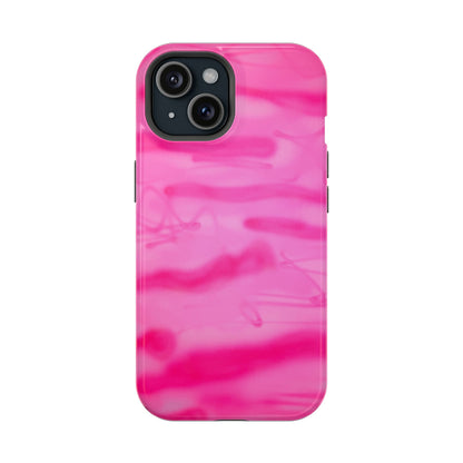 MagSafe "pink camo" airbrush iPhone case