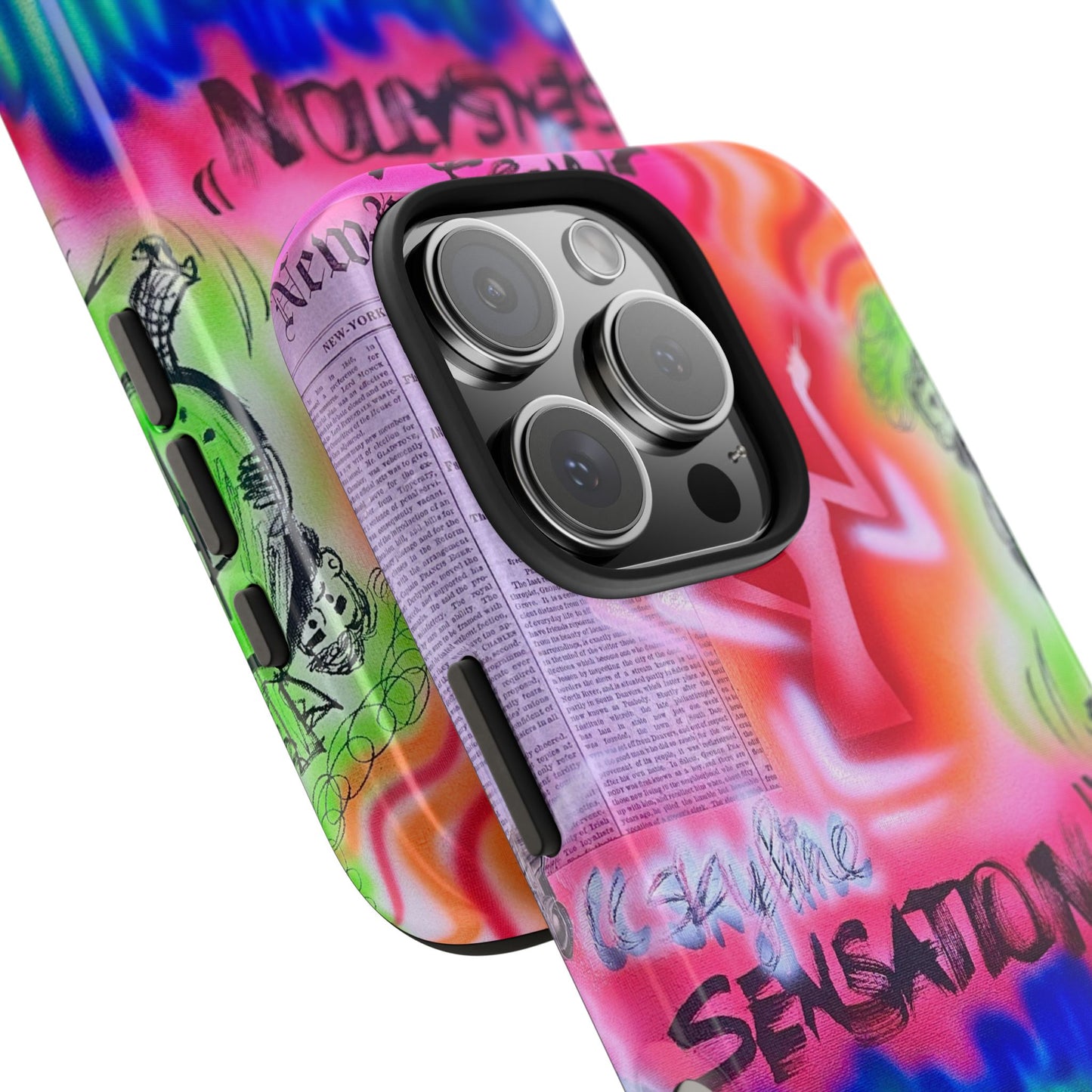 "skyline sensation" airbrush iPhone case