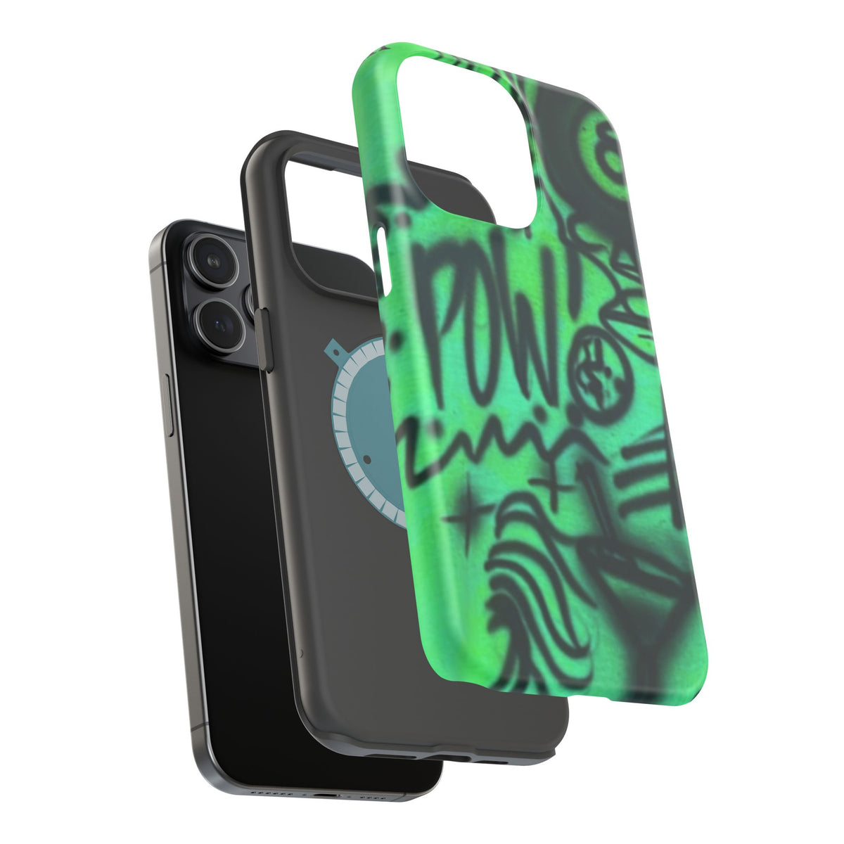 MagSafe "POW!" airbrush iPhone case