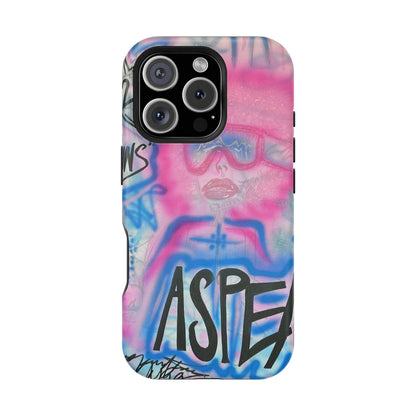 MagSafe "aspen aspirations" airbrush iPhone case