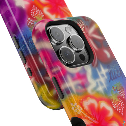 MagSafe „luck & luv“ Airbrush iPhone-Hülle