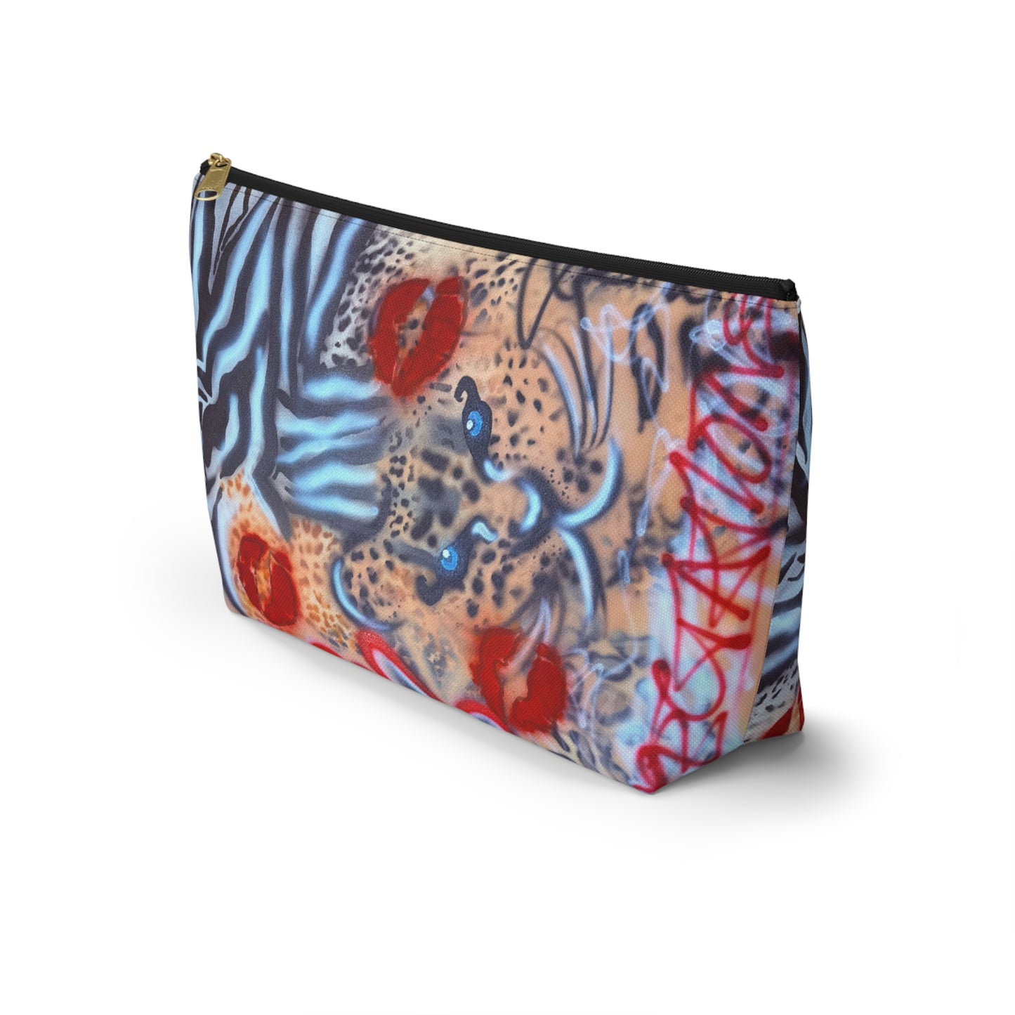 "exotic expectations" airbrush makeup pouch