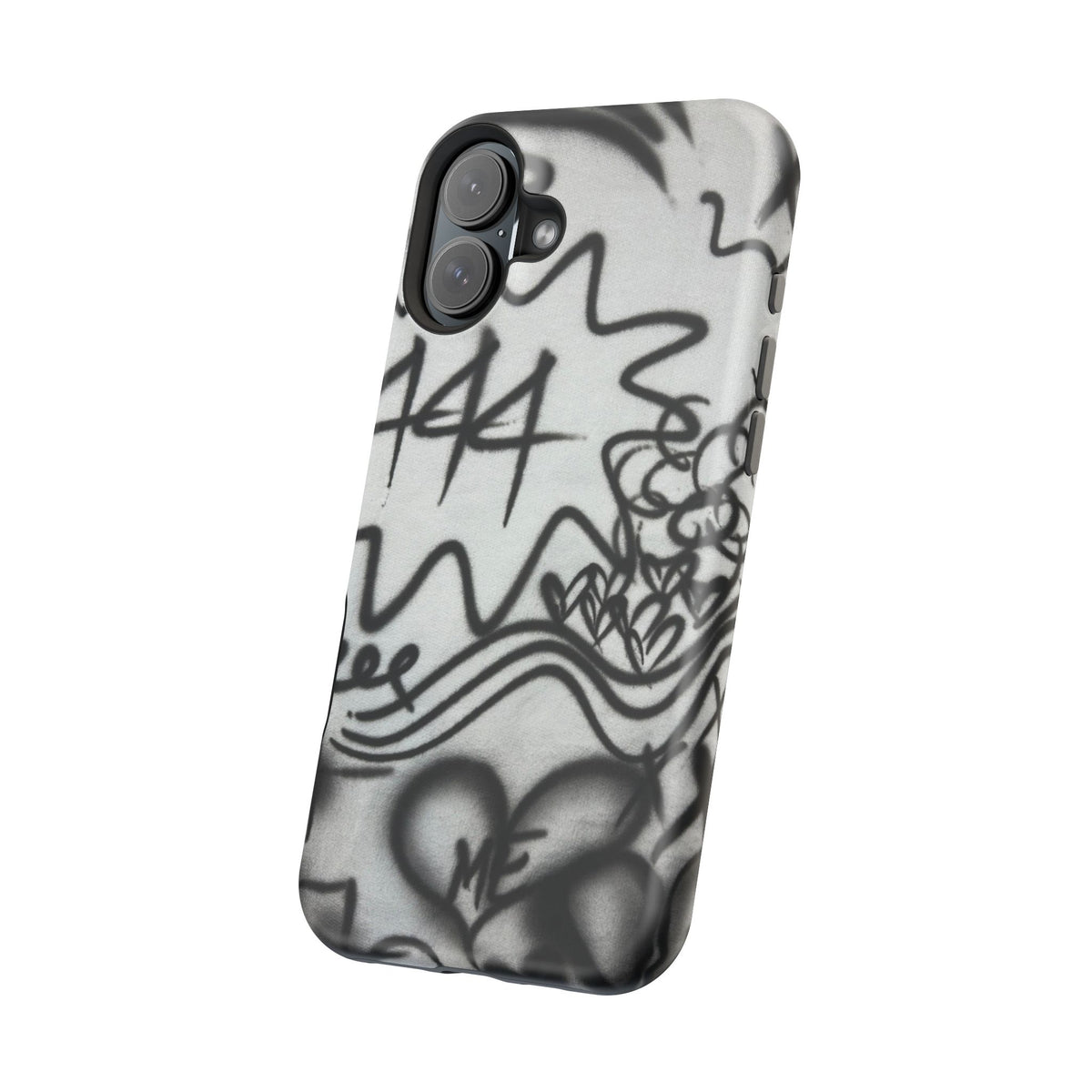MagSafe „444“ Airbrush iPhone Hülle