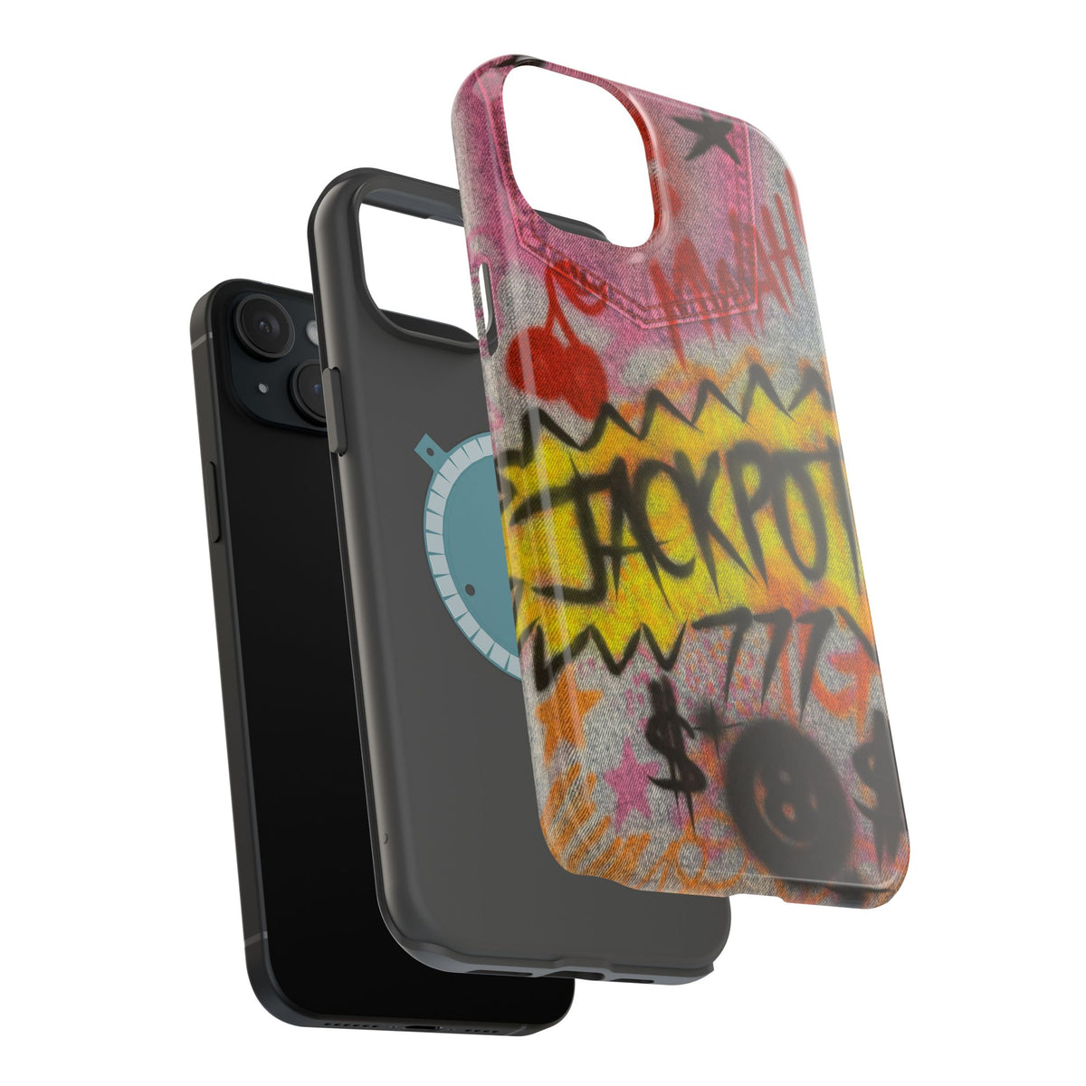 MagSafe "JACKPOT!" airbrush iPhone case