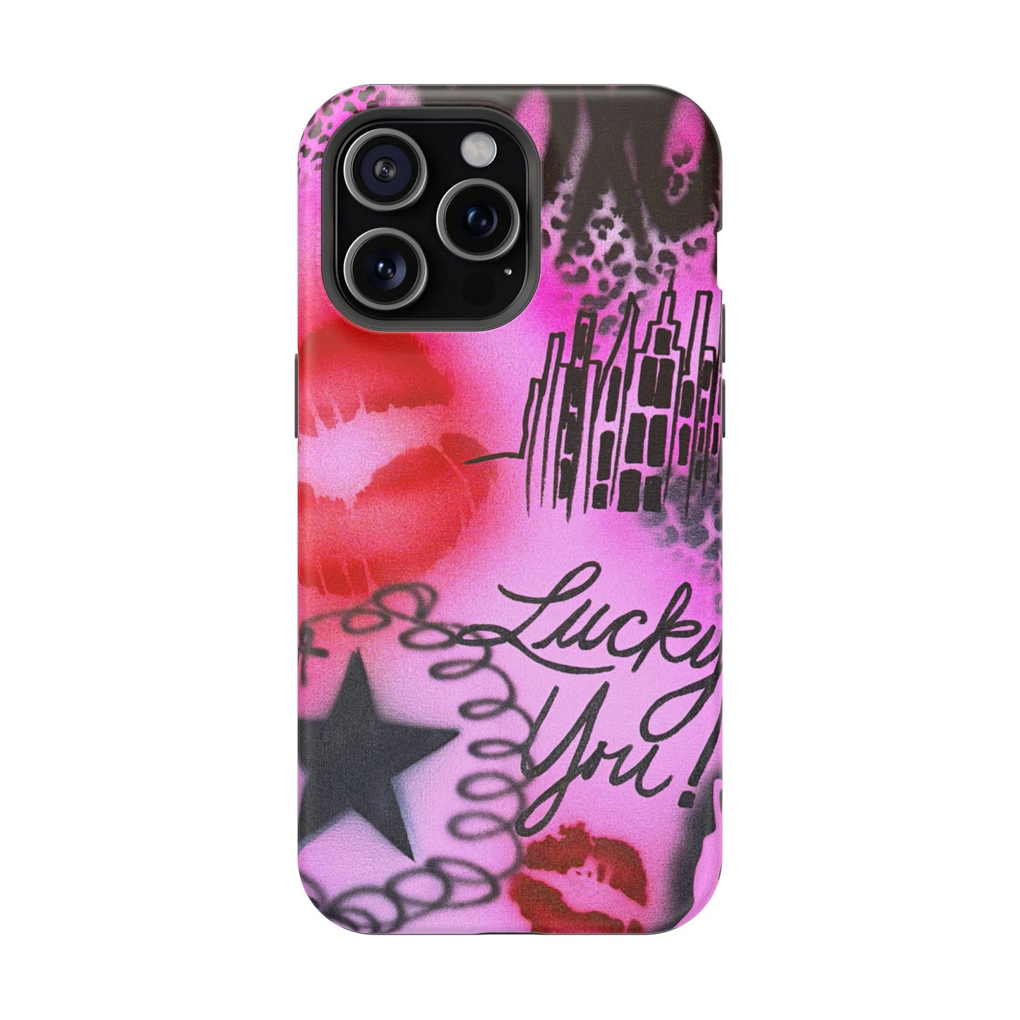 MagSafe "ulterior motive" airbrush iPhone case