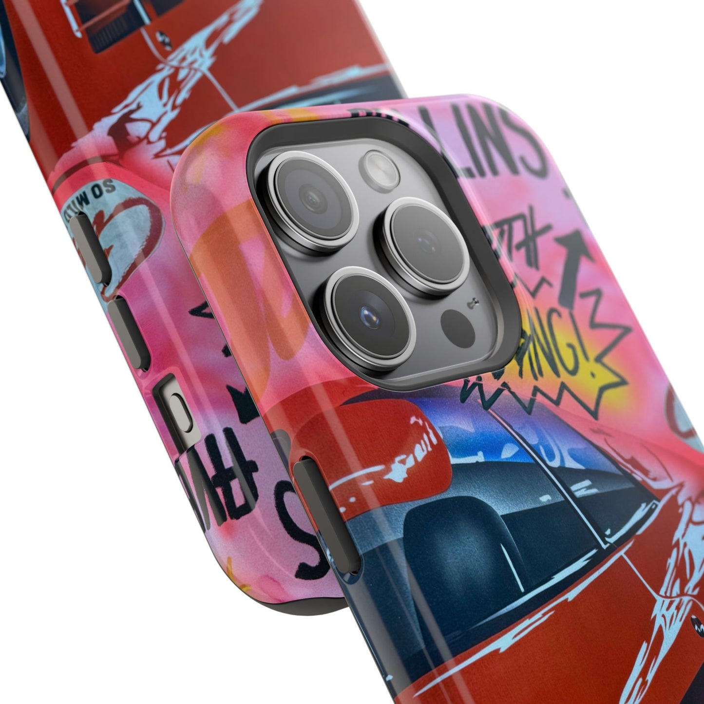 MagSafe "miami momentos" airbrush iPhone case