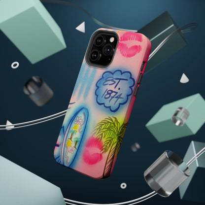 MagSafe "in the wave" airbrush iPhone case