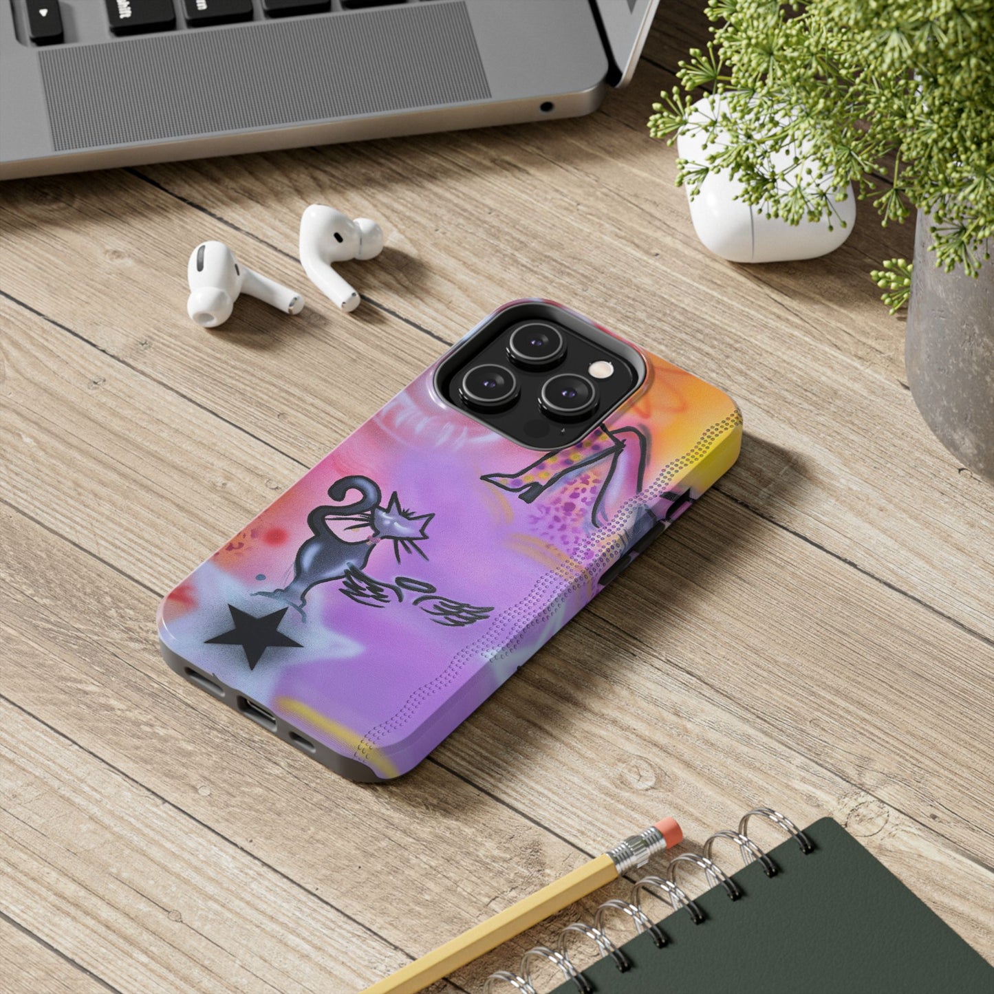x maya cain airbrush iPhone case