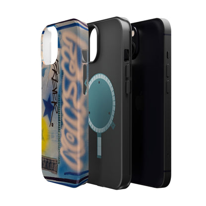 MagSafe "fashion forever" airbrush iPhone case