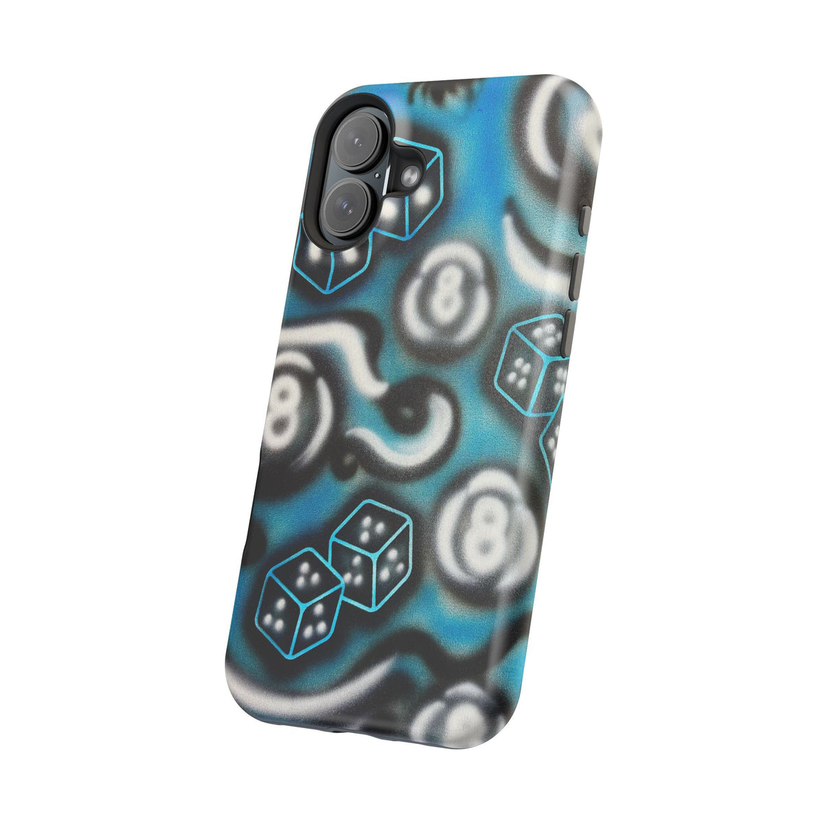 MagSafe "risk it!" airbrush iPhone case