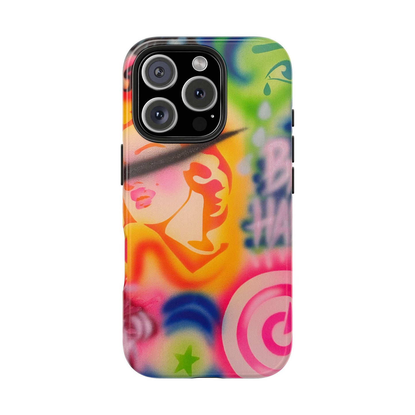 "bad habits" airbrush iPhone case