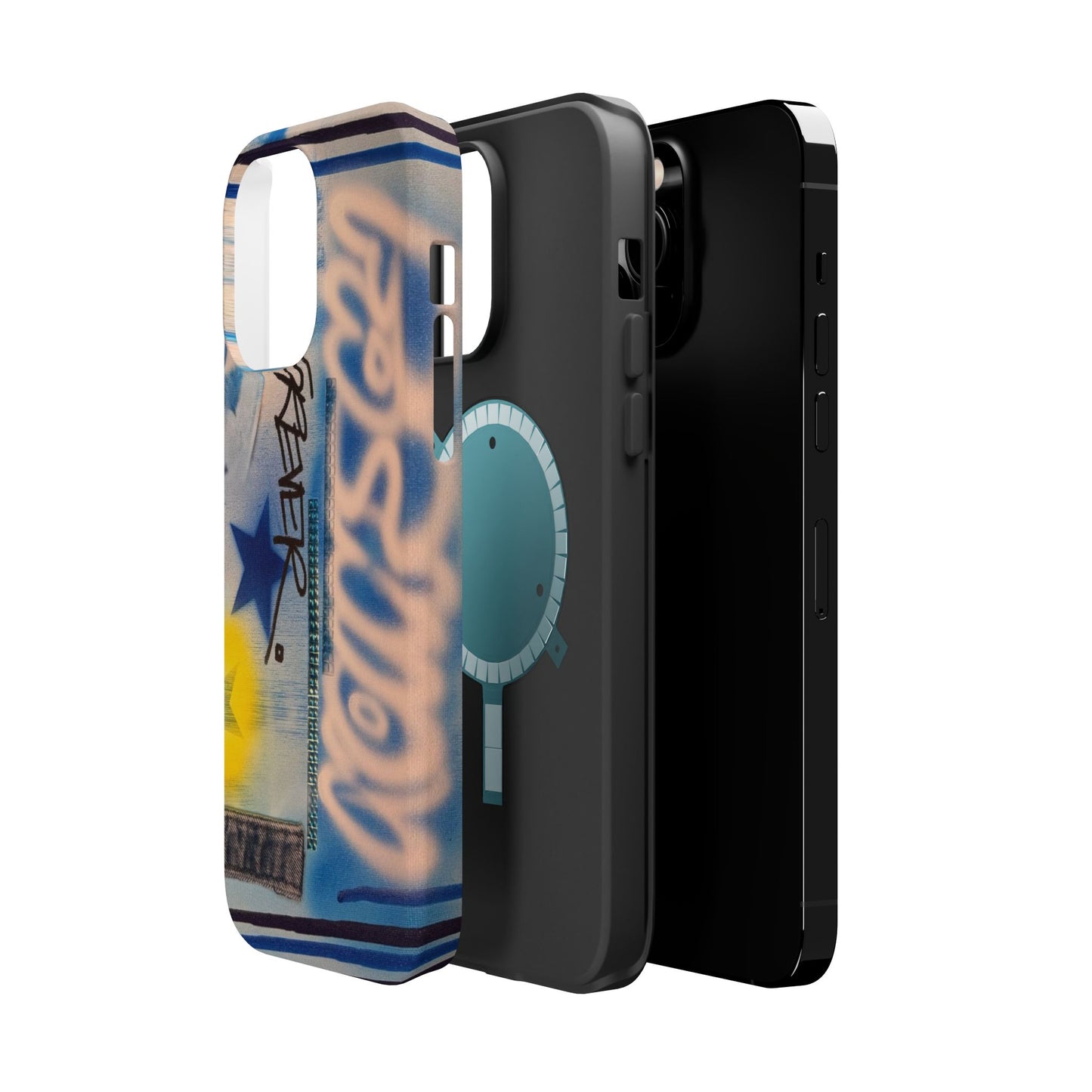 MagSafe "fashion forever" airbrush iPhone case