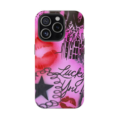 MagSafe "ulterior motive" airbrush iPhone case