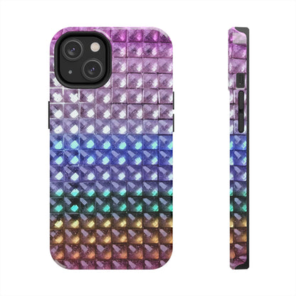 "multicolor studs" airbrush iPhone case