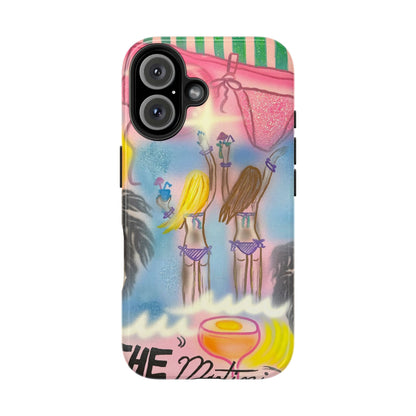 "kinis & tinis" airbrush iPhone case
