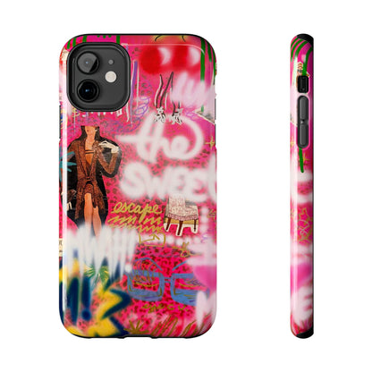 "sweet escape" airbrush iPhone case