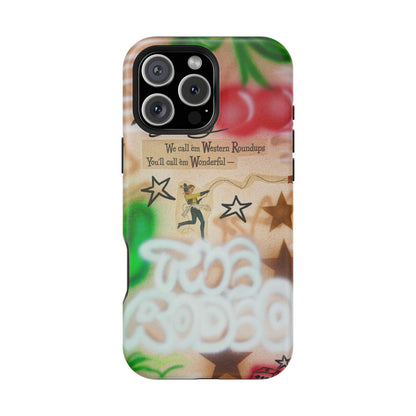 MagSafe "the rodeo" airbrush iPhone case
