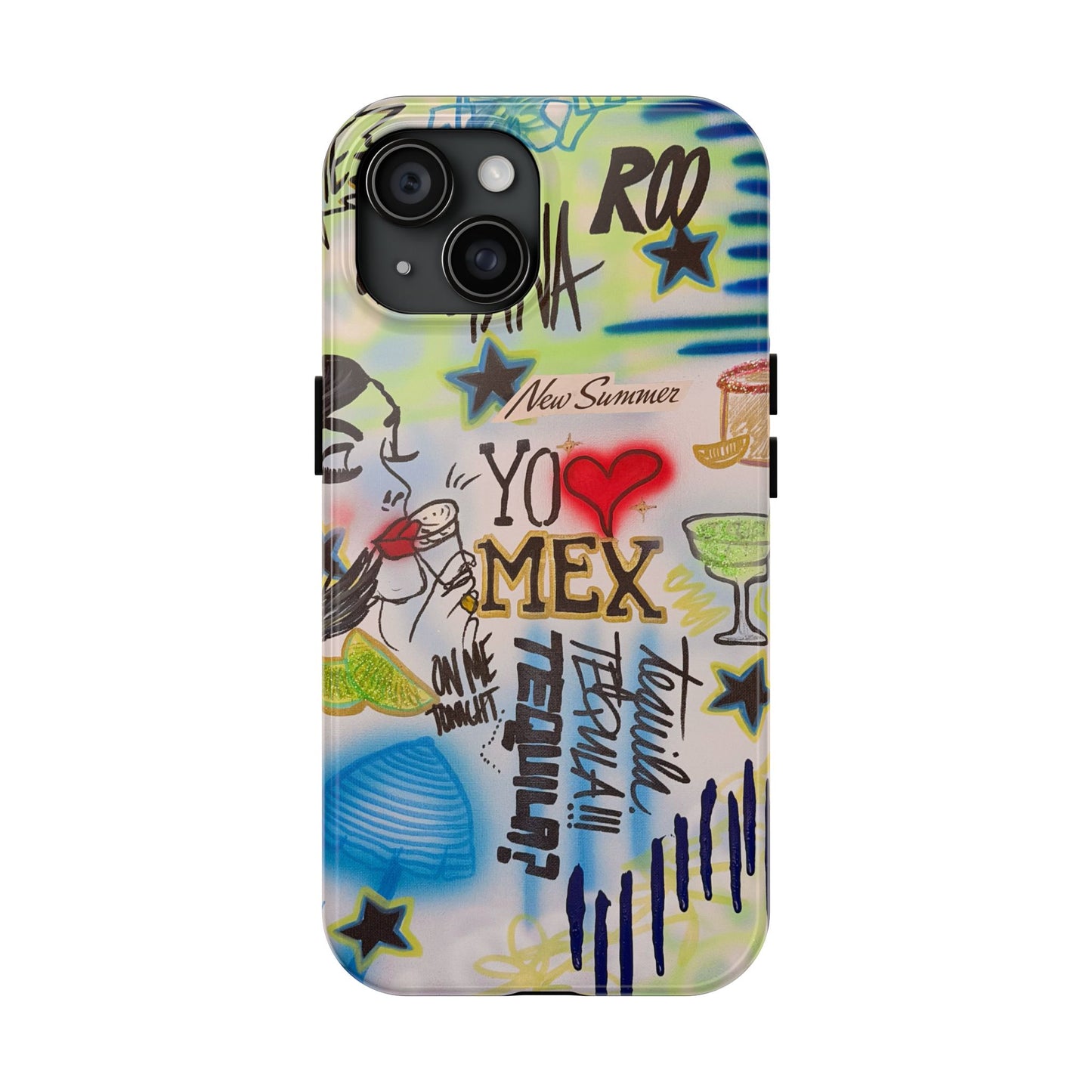 "salted lime" airbrush iPhone case