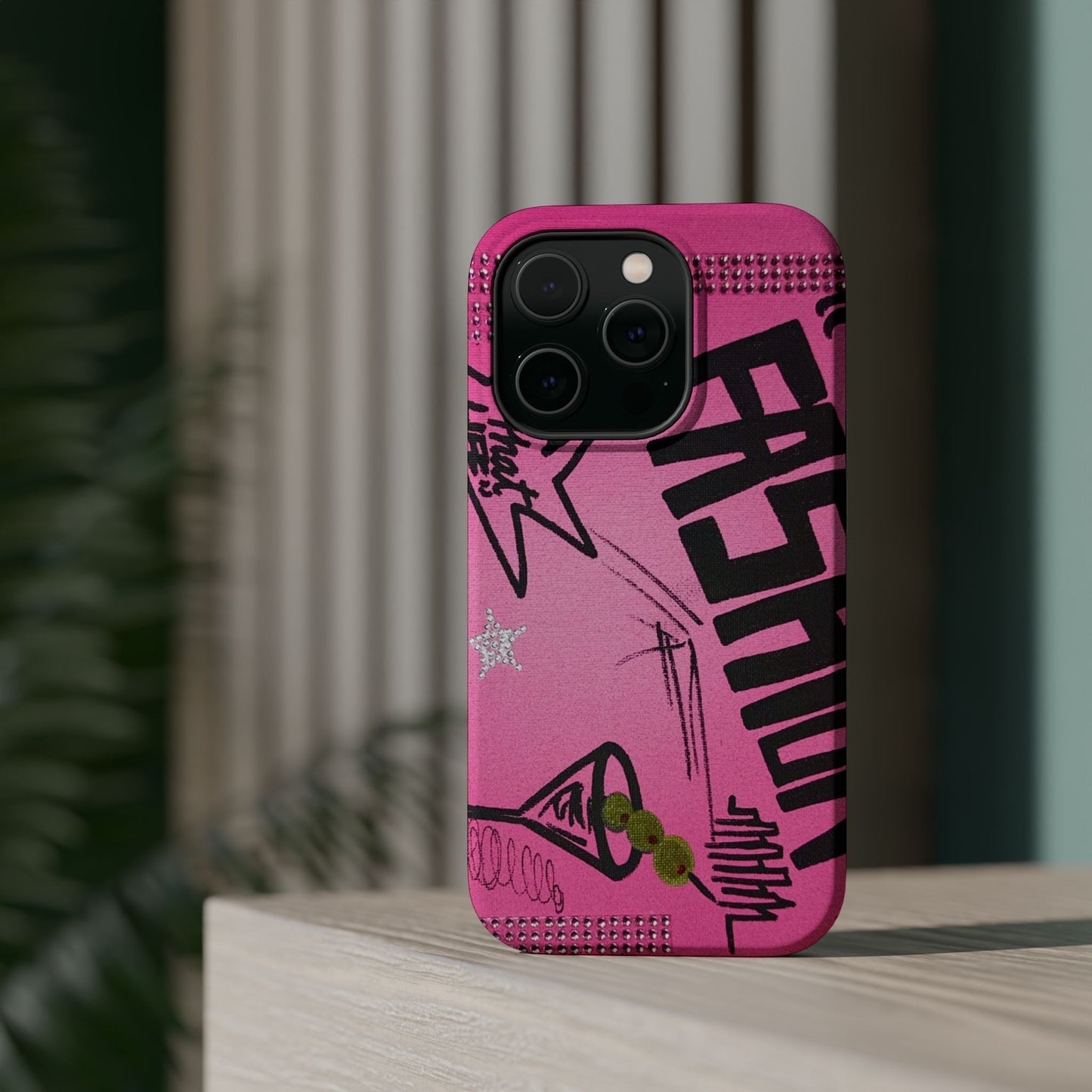 MagSafe "high fashion pt. 2" airbrush iPhone case