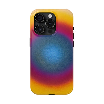 "blue raspberry aura" airbrush iPhone case