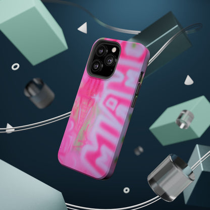 MagSafe "sunset sorbet" airbrush iPhone case
