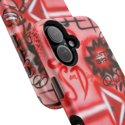 MagSafe "San Diego" Airbrush iPhone-Hülle