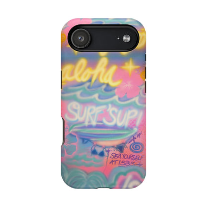 MagSafe "star energy" airbrush iPhone case