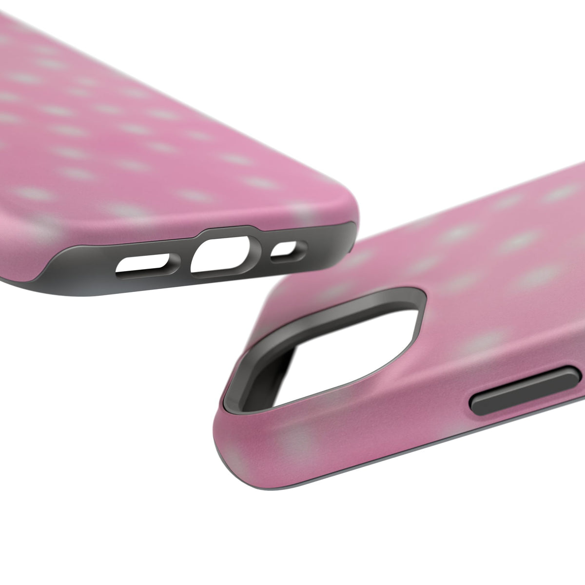 MagSafe "Erdbeerstrudel-Polkadots" Airbrush iPhone Hülle